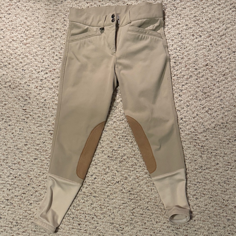 Women’s Ovation show breeches with Slim Secret tummy control